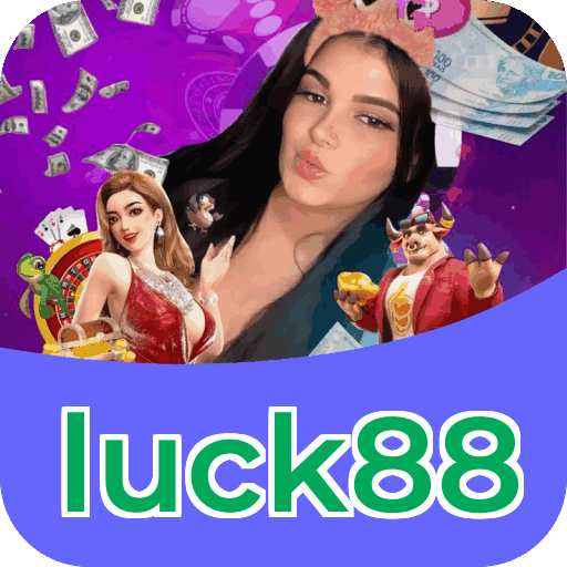Interface do aplicativo luck88 mostrando jogos disponíveis no iOS e Android